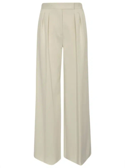 Max Mara Wide Pants In Neutrals