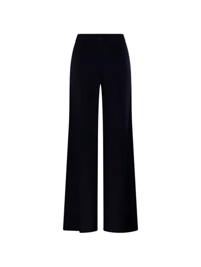 Max Mara Judy Wool-blend Flared Pants In Multi