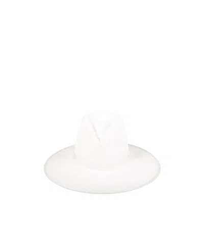 Max Mara Wide-brimmed Hat In White