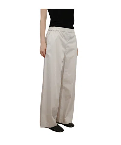 Max Mara Wide-leg Casual Pants In Neutral