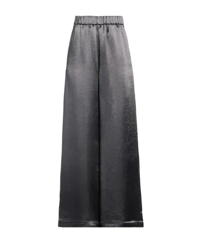 Max Mara Wide-leg Trousers In Black