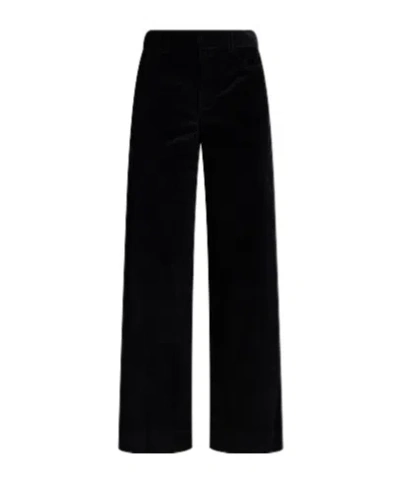 Max Mara Wide-leg Trousers In Black