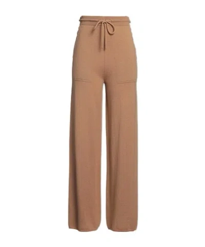 Max Mara Wide-leg Trousers In Brown