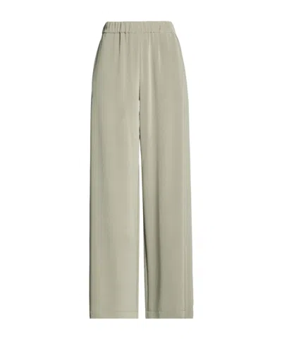 Max Mara Wide-leg Trousers In Green