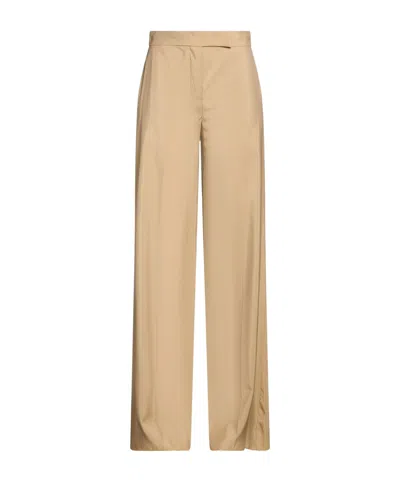 Max Mara Wide-leg Trousers In Brown