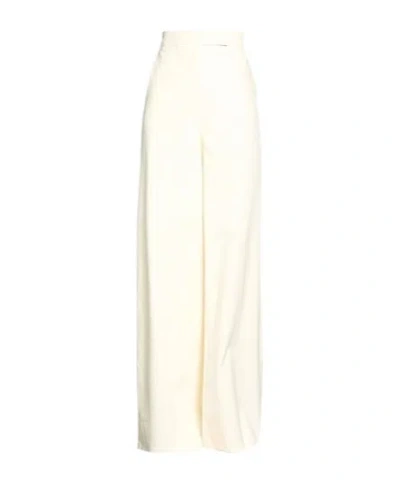 Max Mara Wide-leg Trousers In White