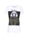 WILLIAM WEGMAN DOG-PRINT T-SHIRT