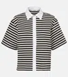 Max Mara Jersey Stripe Short-sleeve Wilson Shirt