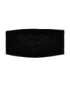 Max Mara Wiped Chest Vest In Black