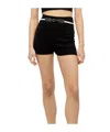 Max Mara With Belt Knitted Shorts In Black