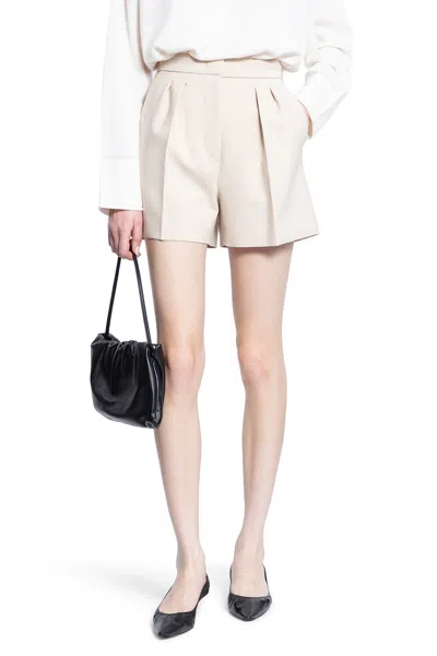 Max Mara Woman Beige Shorts