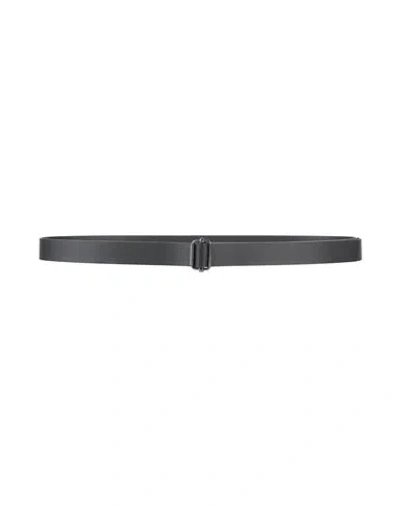 Max Mara Woman Belt Black Size M Leather