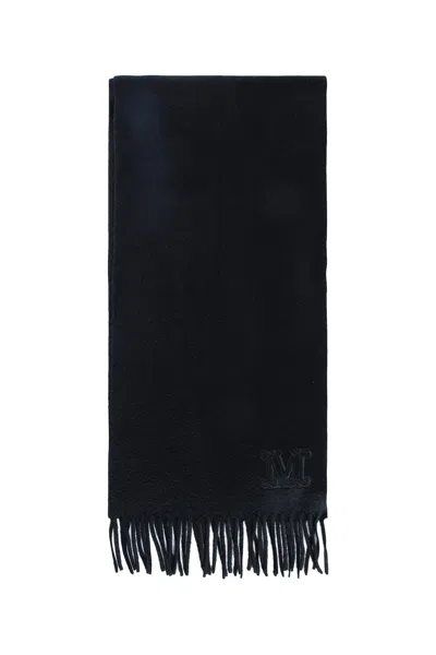 MAX MARA WOMAN BLACK SCARVES