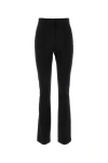 Max Mara Studio Black Viscose Blend Nicia Pant In Black