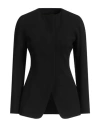 Max Mara Woman Blazer Black Size 6 Viscose, Polyamide, Elastane