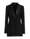 Max Mara Woman Blazer Black Size 8 Triacetate, Polyester