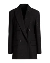Max Mara Sequin Doublebreasted Blazer In Multi