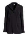 Max Mara Minimalist Singlebreasted Blazer In Black
