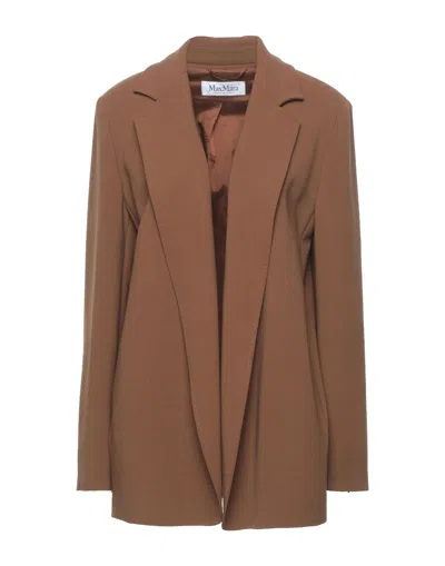 Max Mara Suit Jackets In Beige