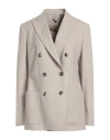 Max Mara Woman Blazer Sand Size 10 Cashmere, Elastane