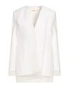 Max Mara Single-breasted Blazer In White