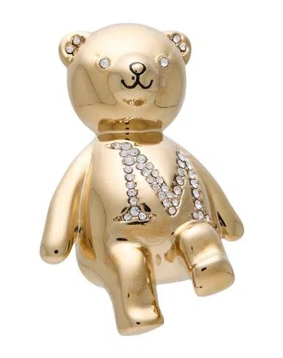 Max Mara Woman Brooch Gold Size - Metal