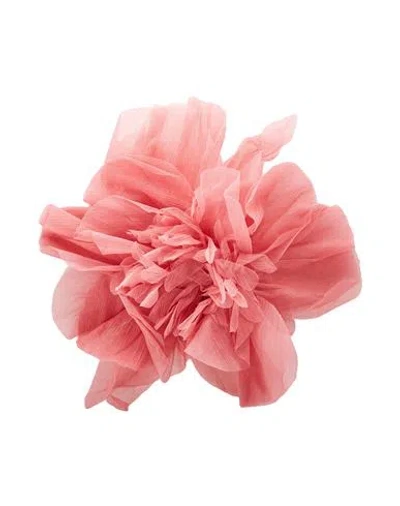 Max Mara Woman Brooch Pink Size - Silk