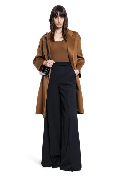 Max Mara Woman Brown Coats