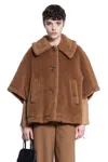 Max Mara Woman Brown Coats In Brown