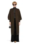 Max Mara Khaki Atollo Cardigan In Brown