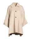 Max Mara Tailored Jacket With Back Vent And Buckle In Neutral
