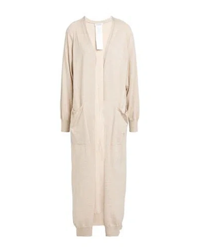 Max Mara Woman Cardigan Beige Size L Cashmere