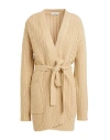 Max Mara Balzac Crochet Wool And Cashmere Cardigan In Beige