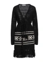 Max Mara Woman Cardigan Black Size S Wool, Cashmere In Black