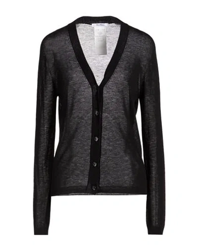 Max Mara Woman Cardigan Black Size M Wool