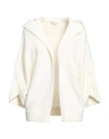 Max Mara Woman Cardigan Ivory Size S Wool, Cashmere In White