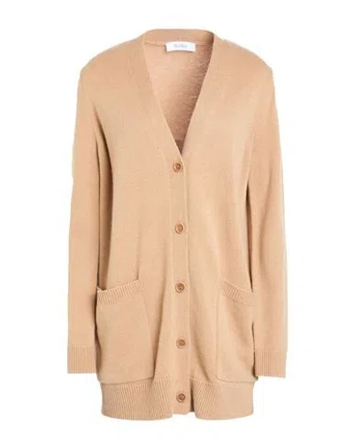 MAX MARA MAX MARA WOMAN CARDIGAN SAND SIZE L WOOL, CASHMERE