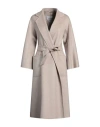 Max Mara Woman Coat Beige Size 4 Cashmere