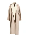 Max Mara Single-breasted Woolen Overcoat In Gray