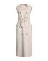 Max Mara Women Sleeveless Wool And Cashmere Coat In Beige