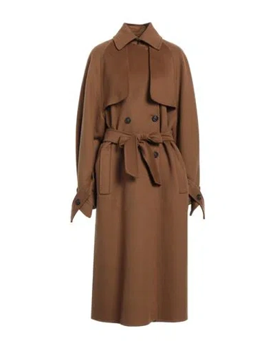 Max Mara Woman Coat Brown Size 6 Cashmere