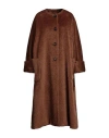 Max Mara Woman Coat Camel Size 4 Alpaca Wool, Virgin Wool In Beige
