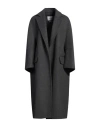 Max Mara Virgin Wool-blend Coat In Grey