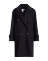 Max Mara Double-breasted Coat In Black