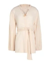 Max Mara Woman Cover-up Beige Size 10 Cotton In Beige