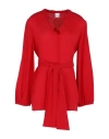 Max Mara Woman Cover-up Red Size 10 Cotton