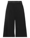 Max Mara Cropped Pants In Black