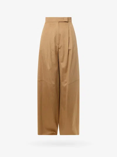 Max Mara Durata Trousers In Camel