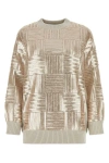 MAX MARA MAX MARA WOMAN EMBELLISHED WOOL PIOVRA SWEATER