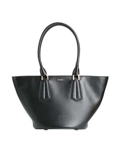 Max Mara Woman Handbag Black Size - Leather